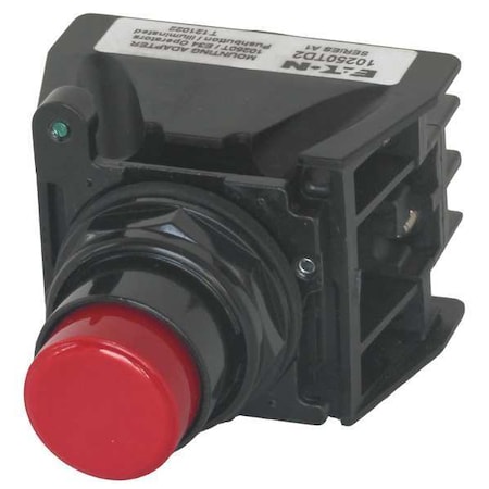 Hazardous Location Push Button, 30 mm, 2NO/2NC, Red MPN:E34EX709R
