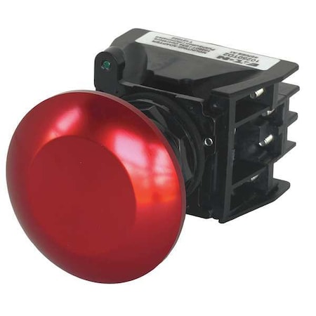 Hazardous Location Push Button, 30 mm, 1NO/1NC, Red MPN:E34EX712R