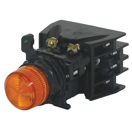 IllumPushButton, FullVolt, Amber, 1NO/1NC MPN:E34EX828AD24