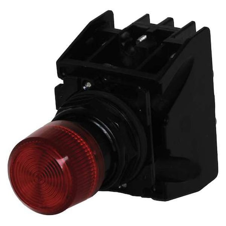 IllumPushButton, FullVolt, Red, 1NO/1NC MPN:E34EX828RD24