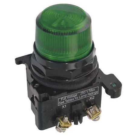 Pilot Light, Green, 30mm, LED MPN:E34FB197LGP2A