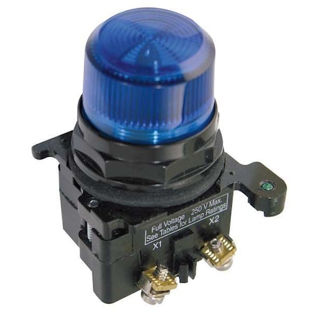 Pilot Light, Blue, 30mm, LED MPN:E34FB197LLP24