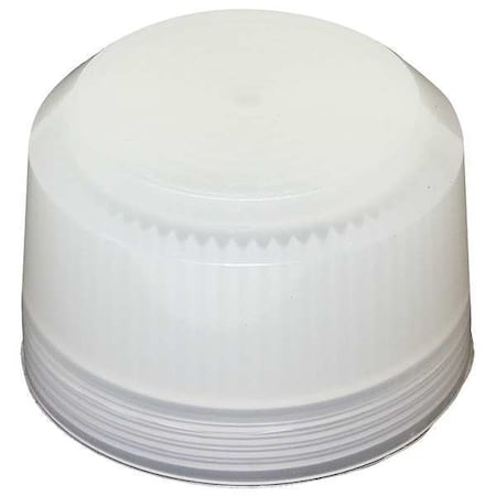 Pilot Light Lens, 30mm, Plastic, White MPN:E34H5