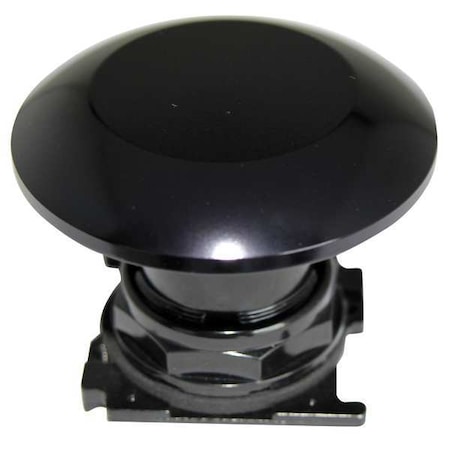 Mushroom Head Push Button, Black, 30mm MPN:E34JB1