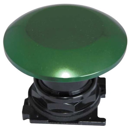 Mushroom Head Push Button, Green, 30mm MPN:E34JB3