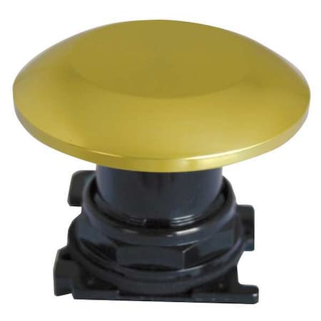 Mushroom Head Push Button, Yellow, 30mm MPN:E34JB4