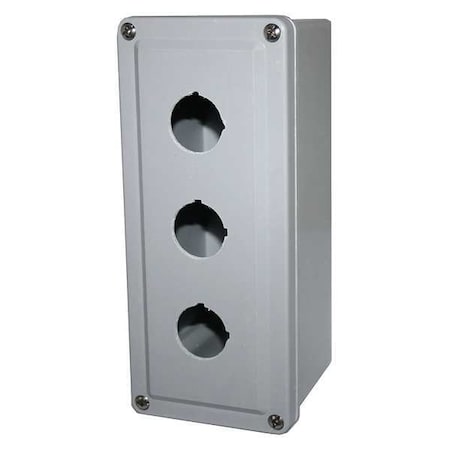 PushButtonEnclosure, 30mm, 3Holes, Plastic MPN:E34N53