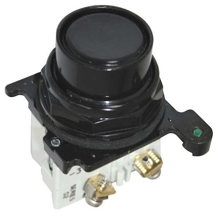 FlushPushButtnOp, NonIllum, Blk, 1NO/1NC MPN:E34PB1-1X