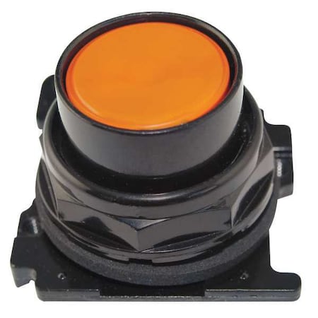 Flush Push Button, Orange, Non-Illum, 30mm MPN:E34PB8