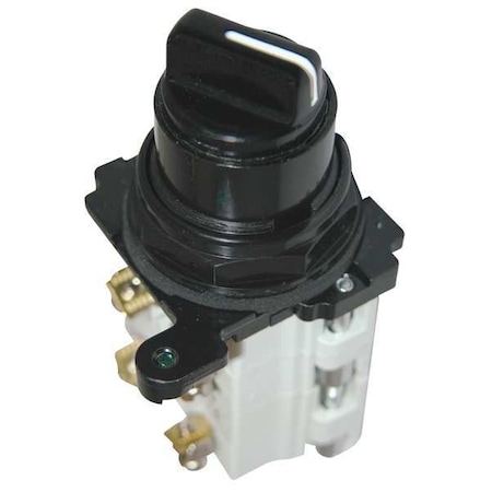 SelectorSwitch, Non-Illum, 3Pos, 30mm, Black MPN:E34VHBK1-2X