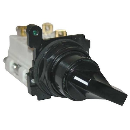 SelectorSwitch, Non-Illum, 3Pos, 30mm, Black MPN:E34VHBL1-Y2