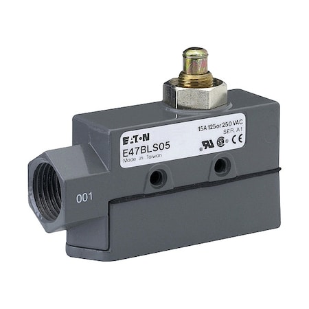 Snap Action Switch, Aluminum, Metal MPN:E47BLS05
