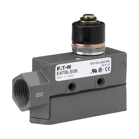 Snap Action Switch, Aluminum, Metal MPN:E47BLS06