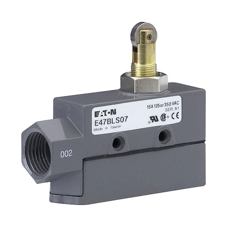 Snap Action Switch, Aluminum, Metal MPN:E47BLS07