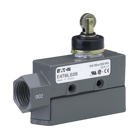 Snap Action Switch, Aluminum, Metal MPN:E47BLS08