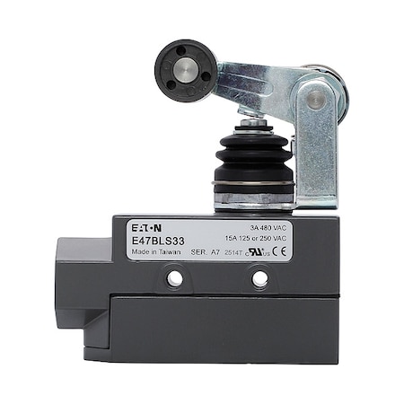 Snap Action Switch, Aluminum, Nylon MPN:E47BLS33D