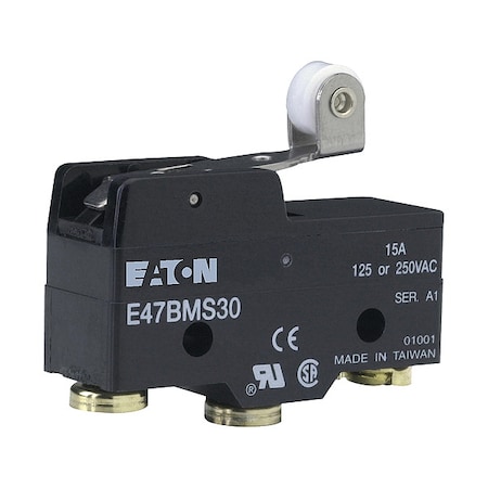Snap Action Switch, Thermoplastic, Nylon MPN:E47BMS30