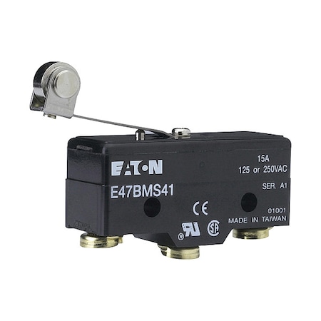 Snap Action Switch, Thermoplastic, Nylon MPN:E47BMS41