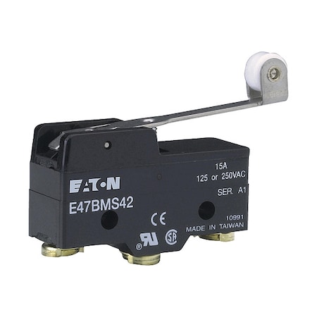 Snap Action Switch, Thermoplastic, Nylon MPN:E47BMS42