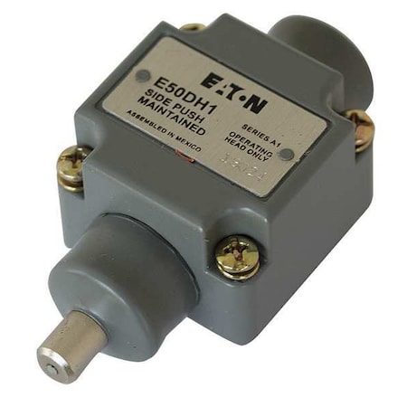 Cutler-Hammer Limit Switch Head, Push Buttn, Side, .20 In MPN:E50DH1