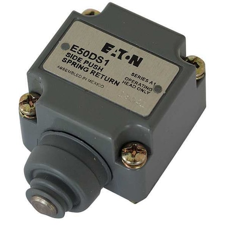 Cutler-Hammer Limit Switch Head, Push Bttn, Side, .06 In MPN:E50DS1
