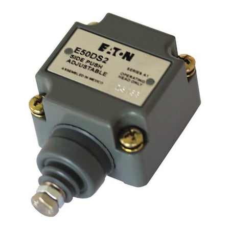 Cutler-Hammer Limit Switch Head, Push Bttn, Side, .06 In MPN:E50DS2