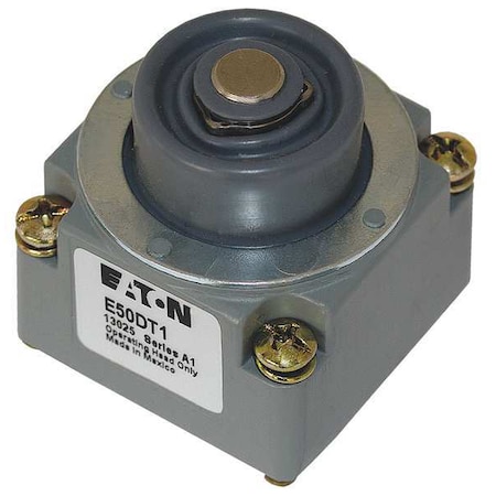 Cutler-Hammer Limit Switch Head, Push Button Plungr, Top MPN:E50DT1