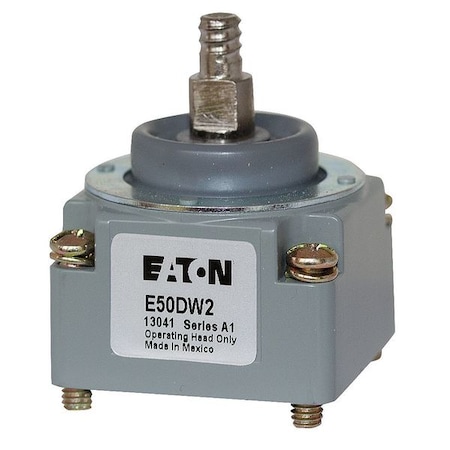 Cutler-Hammer Lmt Swtch Head, Cat Wskr Head, Top, 1.10 In MPN:E50DW2