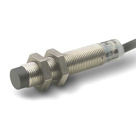 Cylindrical, Inductive Proximity Sensor, 12 mm Dia., Stainless Steel, Micro, 2 Wires, Unshielded MPN:E57-12LE10-A1A
