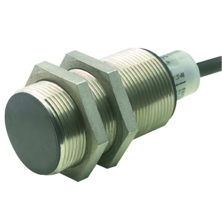 Cylindrical, Inductive Proximity Sensor, 30 mm Dia., Stainless Steel, M12, 3 Wires, Semi-Shielded MPN:E57-30LE22-CD