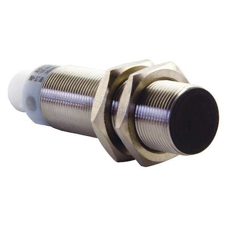 Cylindrical, Inductive Proximity Sensor, 18 mm Dia., Stainless Steel, Micro, 3 Wires, Unshielded MPN:E57G-18UNC8-Q