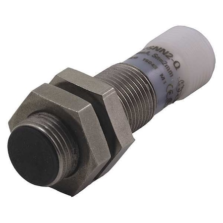 Cylindrical, Inductive Proximity Sensor, 12 mm Dia., Stainless Steel, Micro, 3 Wires, Shielded MPN:E57PS-12SPC2-Q
