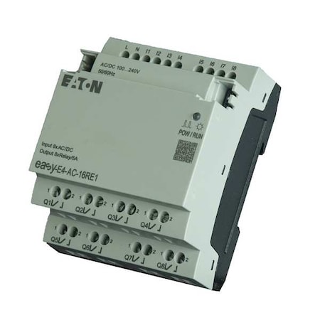 I/O Module, 8 Inputs, 8 Outputs MPN:EASY-E4-AC-16RE1