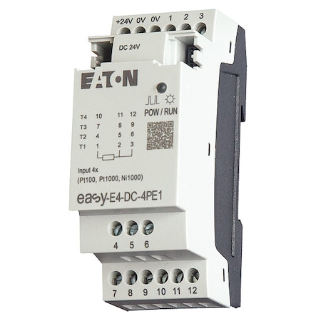 I/O Module, 20.4 to 28.8V DC, 4 Inputs MPN:EASY-E4-DC-4PE1
