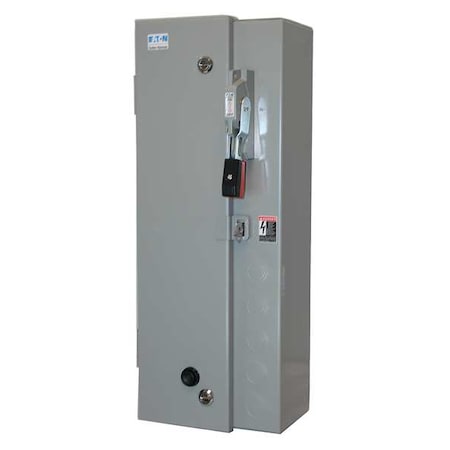 NEMA Magnetic Motor Starter, Non-Reversing, 1NC/1NO, 208V AC, 3 P MPN:ECN0504EAA-R63/C