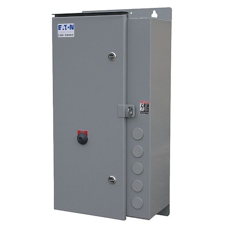 NEMA Magnetic Motor Starter, Non-Reversing, 1NC/1NO, 208V AC, 3 P MPN:ECN0552EAA-R63/G