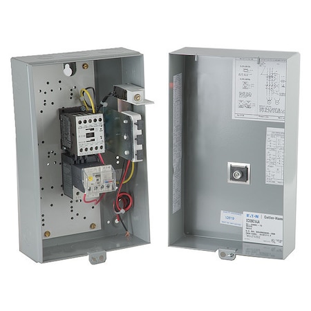 Nonreversing IEC Magnetic Motor Starter, 1 NEMA Rating, 480V AC, 3 Poles, 1NO/1NC MPN:ECX09C1CAA-R63/C