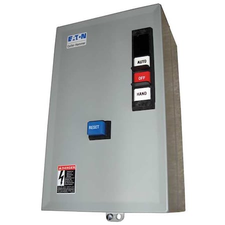Nonreversing IEC Magnetic Motor Starter, 1 NEMA Rating, 480V AC, 3 Poles, 1NO/1NC MPN:ECX09H1CHA-R63/D