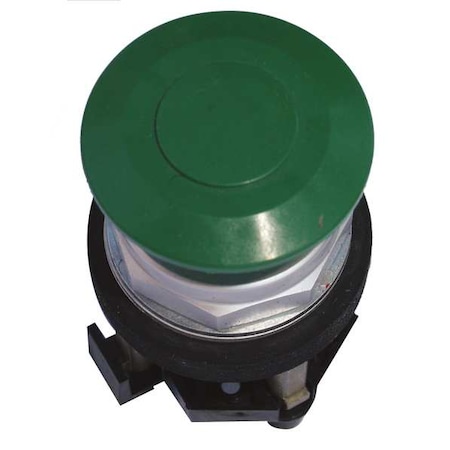 Push Button Operator, 30 mm, 1NO/1NC, Green MPN:HT8CBGAB
