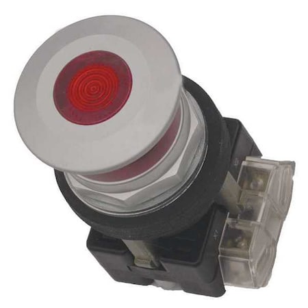 Push Button Operator, 30 mm, 1NO, Red MPN:HT8FBRAF7