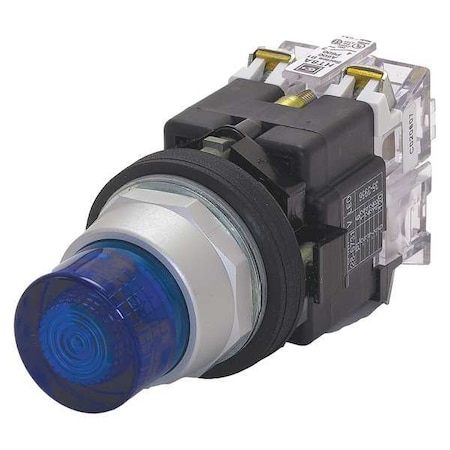 IllumPushButton, FullVoltage, Blue, 1NO MPN:HT8GBBAF7