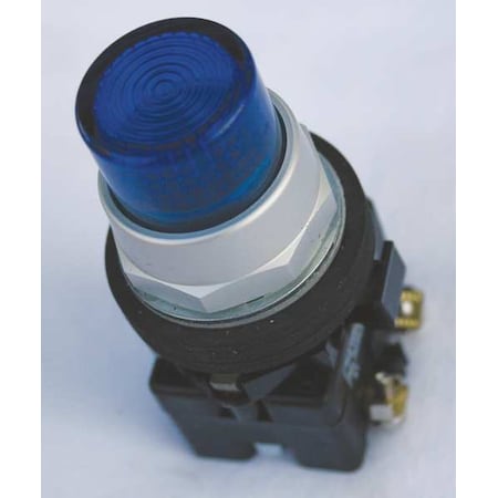 Illuminated Push Button Operator, 30 mm, Blue MPN:HT8GBBF3