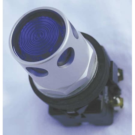 Illuminated Push Button Operator, 30 mm, Blue MPN:HT8GDBL1