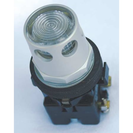 Illuminated Push Button, 30 mm, 1NO, Clear MPN:HT8GDCAL1