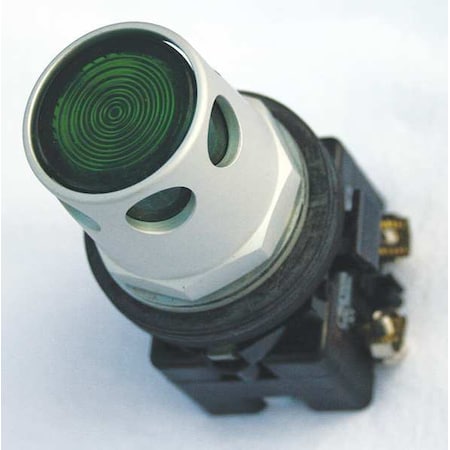 Illuminated Push Button, 30 mm, 2NO/2NC, Green MPN:HT8GDGF1Q1F7