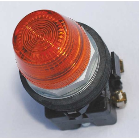 Pilot Light Complete Unit, LED, Amber MPN:HT8HFAF3