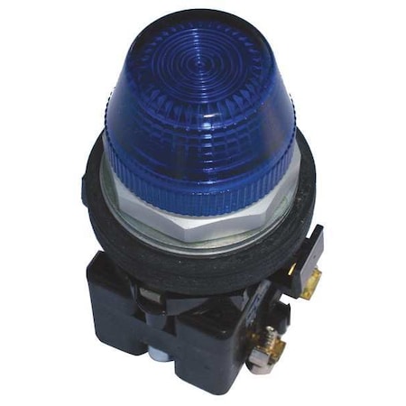 Pilot Light Complete Unit, LED, Blue MPN:HT8HFBF7