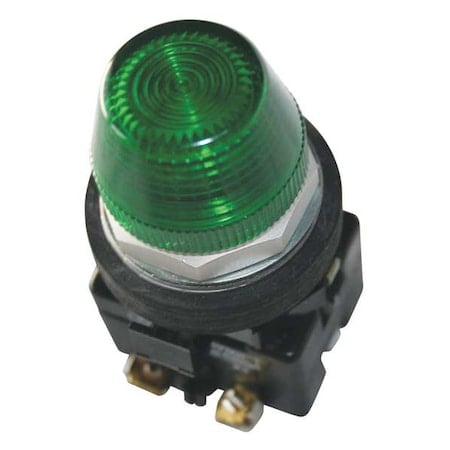 Pilot Light Complete Unit, LED, Green MPN:HT8HFGF3