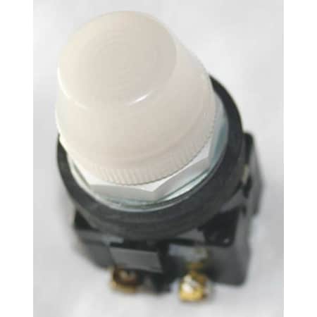 Pilot Light Complete Unit, LED, White MPN:HT8HFWF3