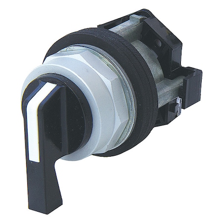 SelectorSwitch, Non-Illum, 2Pos, 30mm, Black MPN:HT8JPH3AA5